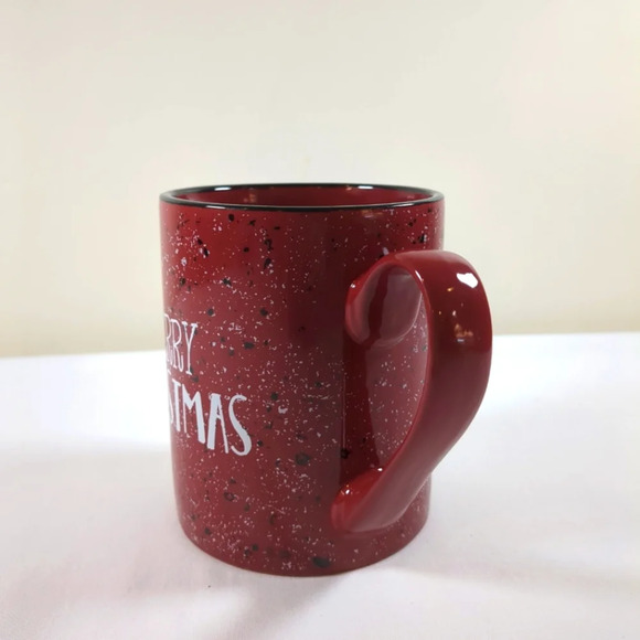 Lily & Grace Merry Christmas red coffee mug - Picture 2 of 5